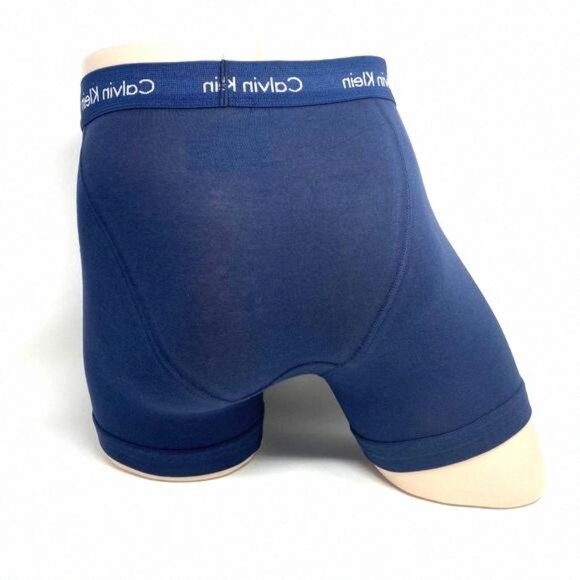 💖MEGA SALE💖Calvin Klein 3 Pack NU2666901 Cotton Stretch Men's Blue Brief Boxer - Picture 5 of 10
